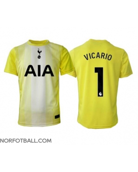 Billige Fotballdrakt Tottenham Hotspur Guglielmo Vicario #1 Keeper Replika Tredjedrakt 2025-26 Kortermet